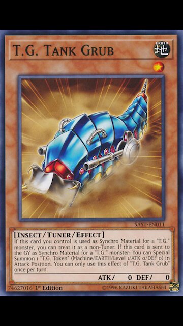 Yu-Gi-Oh! Duel Links - T.G. Tank Grub Gameplay (Antinomy SR card) #Shorts #yugiohduellinks