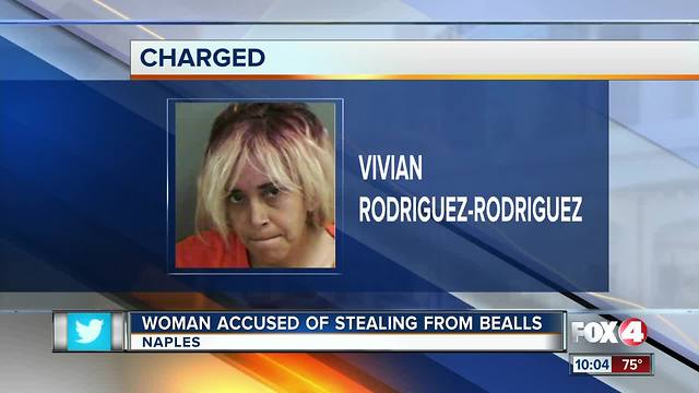 Naples woman arrested for shoplifting at Bealls