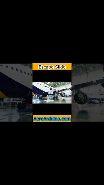 How Monarch A321 Escape Slide Shoot #Flyinng #Aviation #AeroArduino
