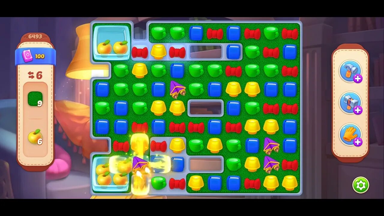 Playrix Homescapes Gameplay Walkthrough Level 6493