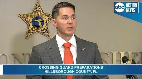 Crossing guards ready for first day of 2019-2020 school year in Hillsborough County | Press Conference