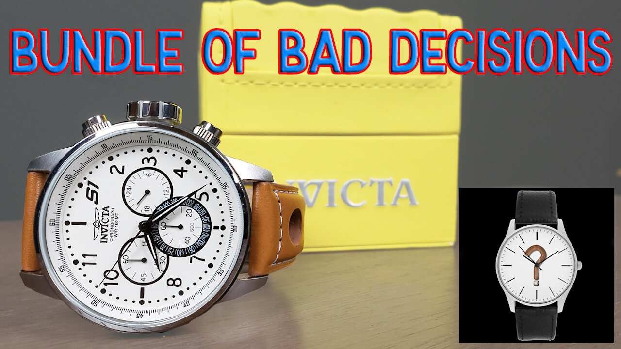 Invicta S1 Rally (30914) - BUNDLE OF BAD DECISIONS [Should I Time This]