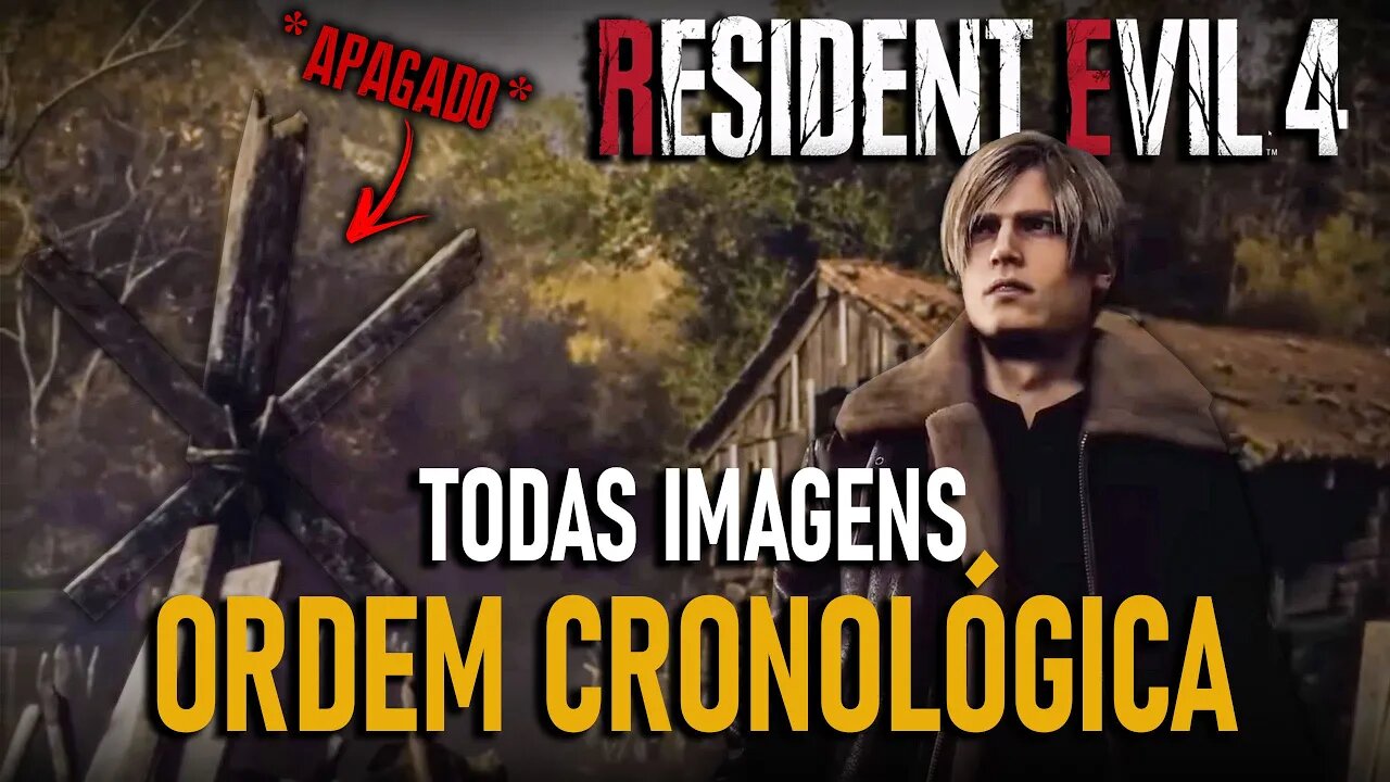 TUDO do REMAKE em ORDEM CRONOLÓGICA - RESIDENT EVIL 4 REMAKE