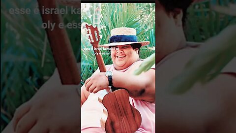 Israel KAMAKAWIW'OLE música da paz , em algum lugar além do arco íris #foryou #viral #shorts