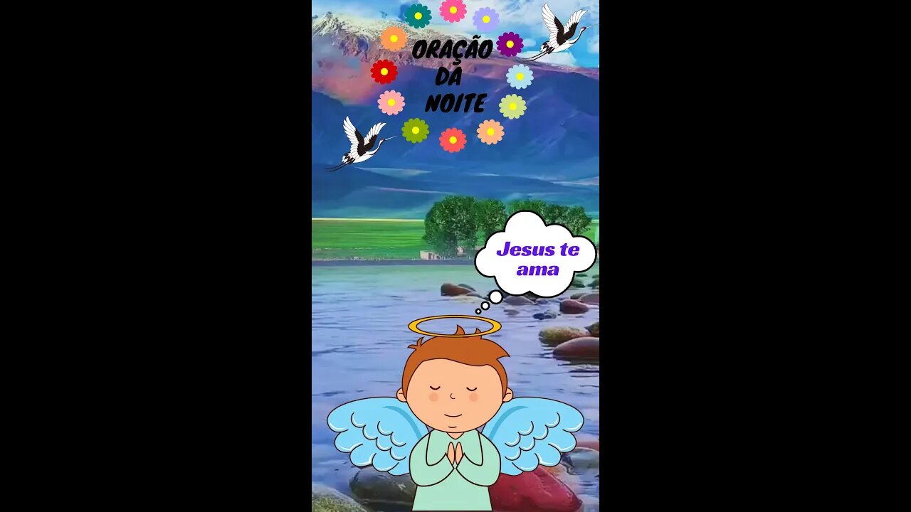 Oração da noite - para dormir em paz #shorts