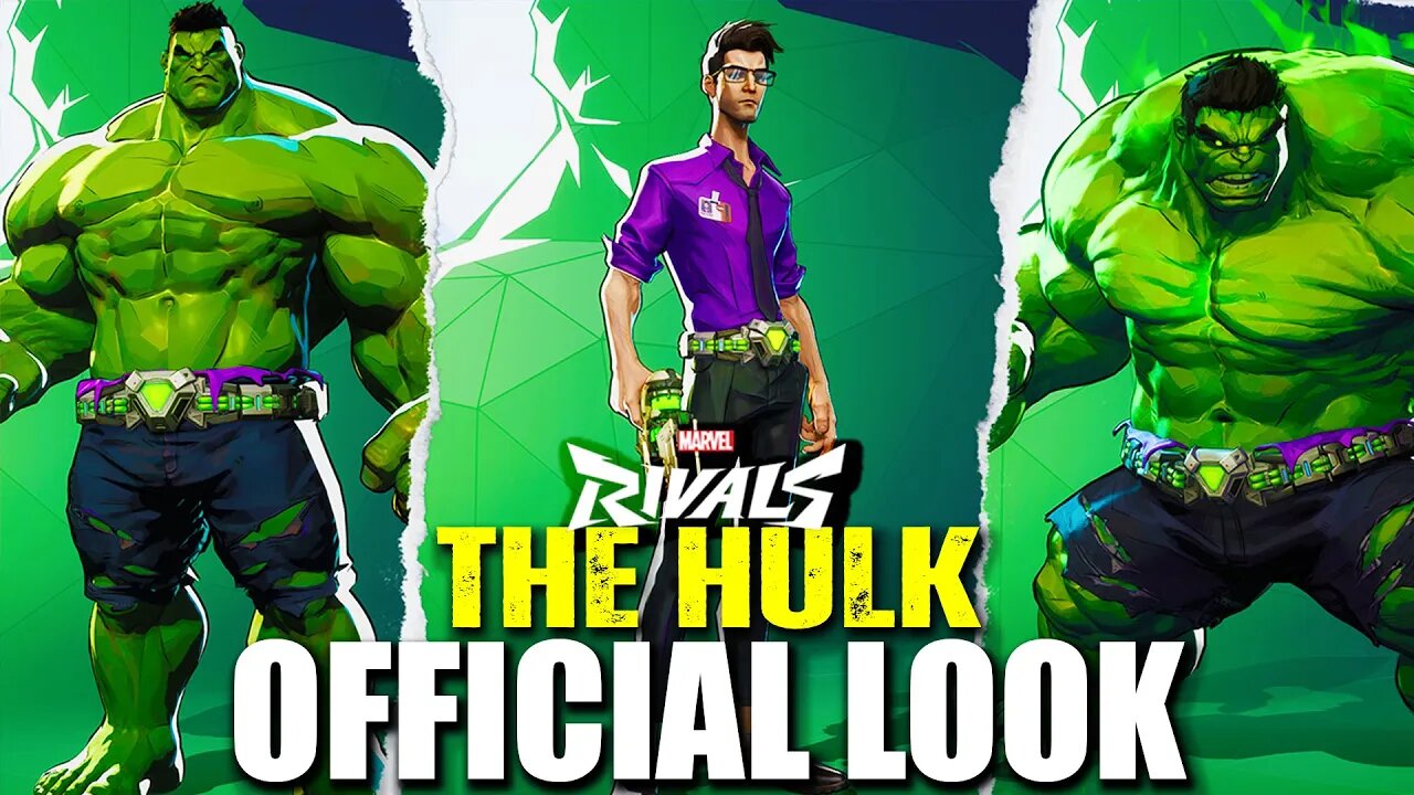 Bruce Banner "The Hulk" ● All Skills, Ultimate, Lore, Skins & Challenges Showcase (Marvel Rivals)