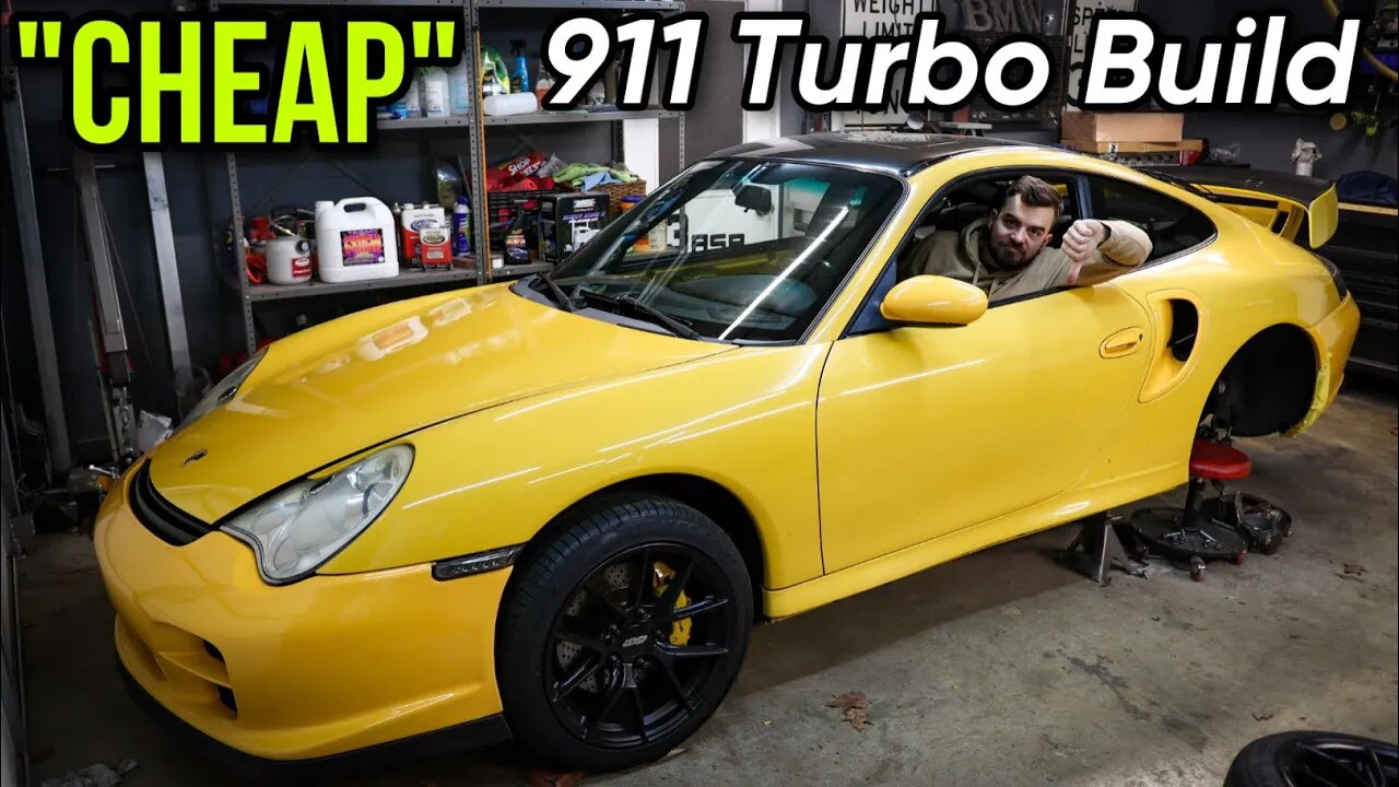 Cheap Porsche 911 Turbo Build - Frustrating Repairs!😞