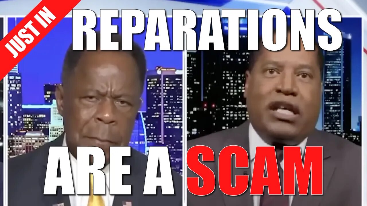 Larry Elder TORCHES Reparations in CA