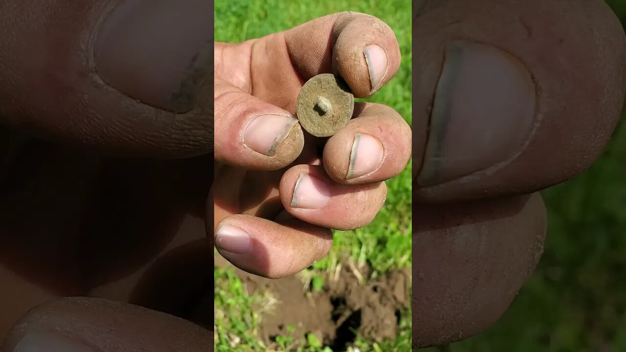 card sharks button #treasure #relic #coins #buttons #silver #metaldetecting #trending #civilwar