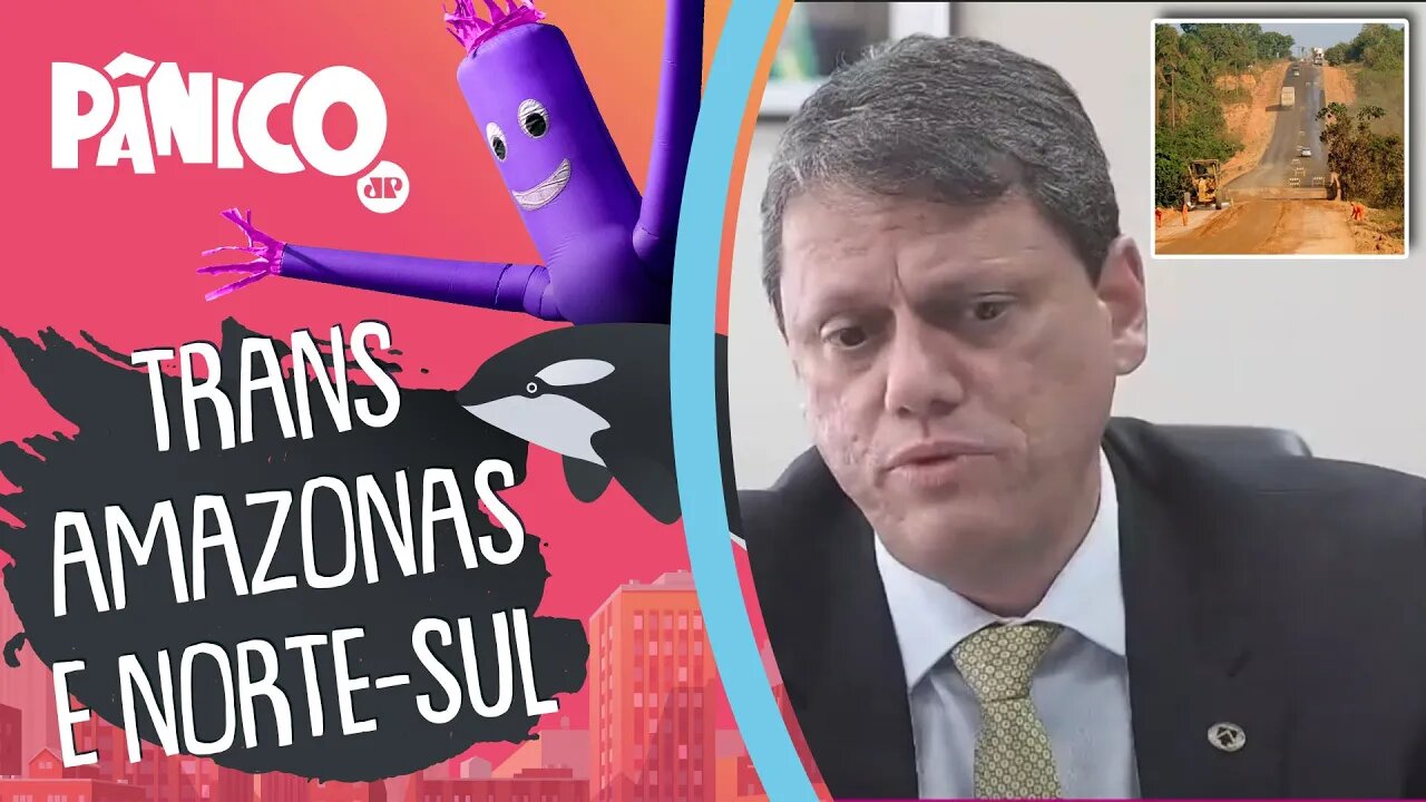 Tarcísio Gomes de Freitas: 'A MELHOR COISA PARA O MEIO AMBIENTE É A PAVIMENTAÇÃO'