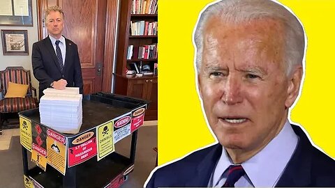Rand Paul EMBARRASSES Joe Biden | 1.7 TRILLION Dollar Omnibus is a JOKE!