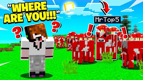 Minecraft Hide & Seek but I trolled with Morph mod!