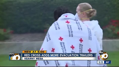 Red Cross adds more emergency trailers in San Diego