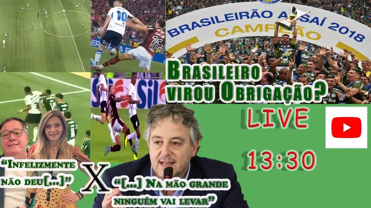 #Palmeiras Paulo Nobre se manifesta | Bastidor é importante? | Brasileirão é obrigação?