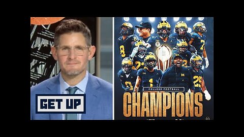 GET UP - 'Harbaugh is a cerebral genius of a football coach' - Dan on Michigan beat Washington 34-13