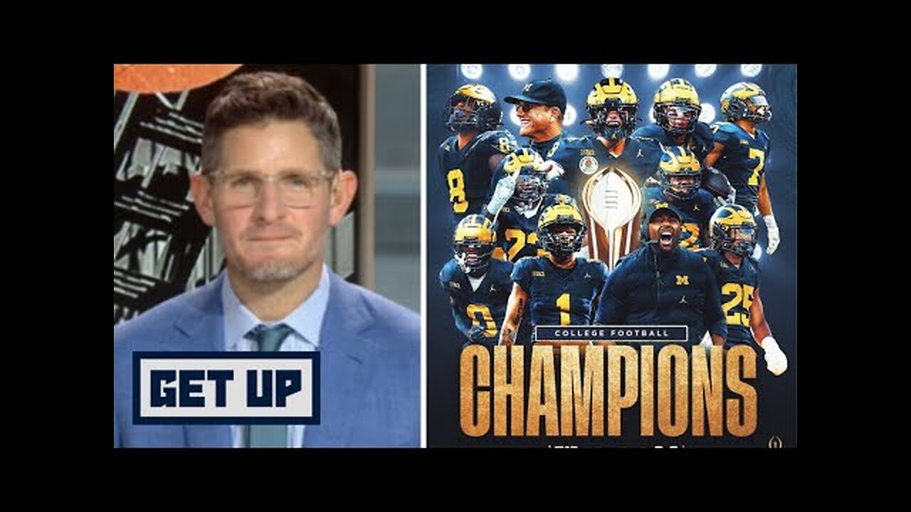 GET UP - 'Harbaugh is a cerebral genius of a football coach' - Dan on Michigan beat Washington 34-13