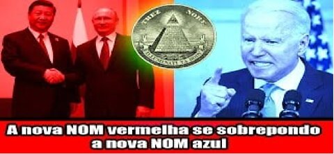 A nova NOM vermelha se sobrepondo a nova NOM azul