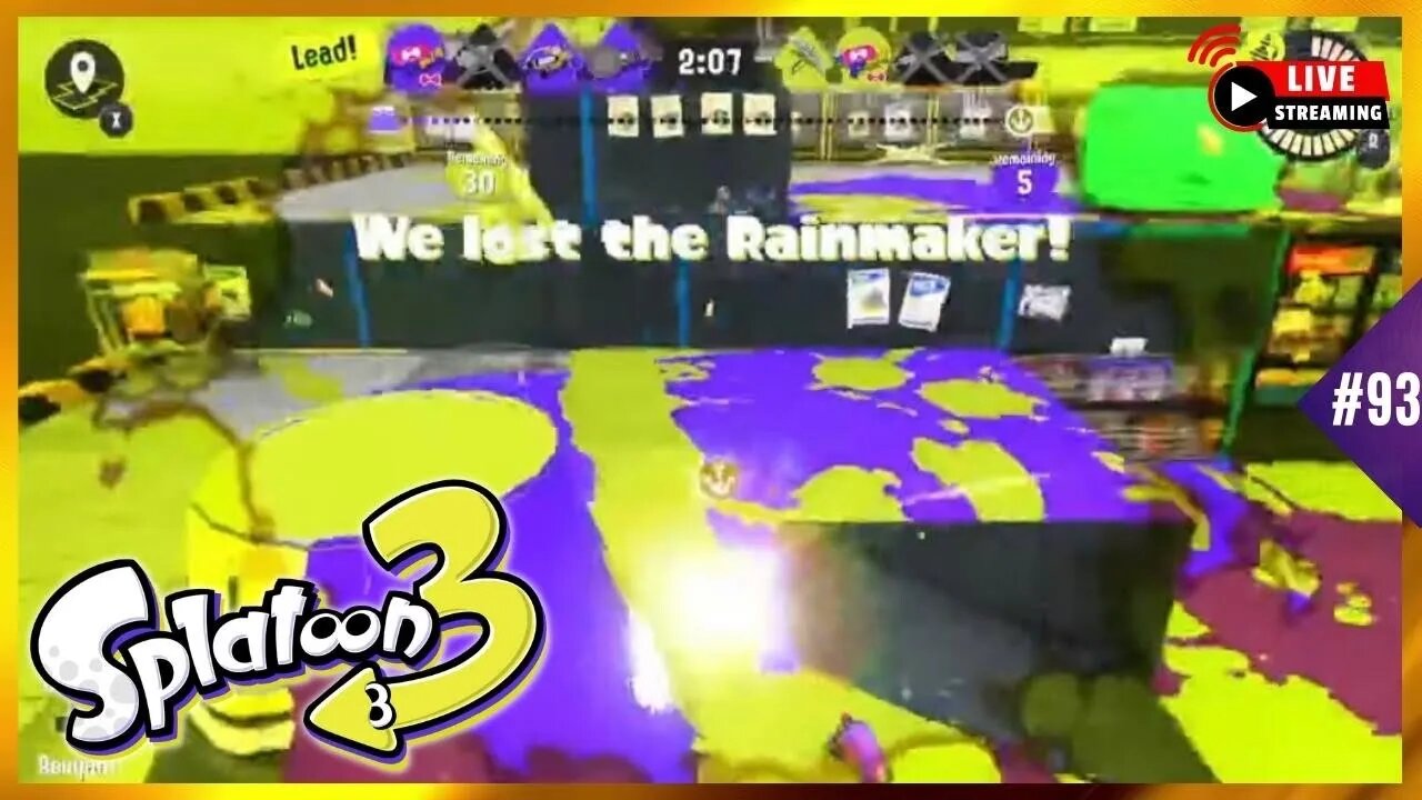 Getting splatted and Mastering Rapid Blaster Pro