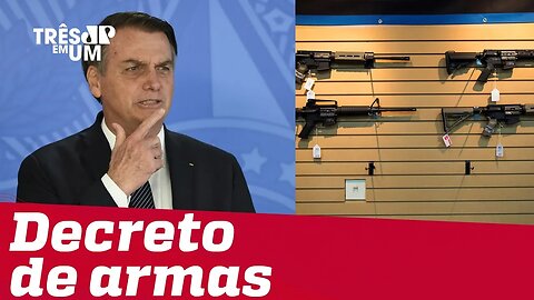 Bolsonaro veta comércio de fuzis a civis