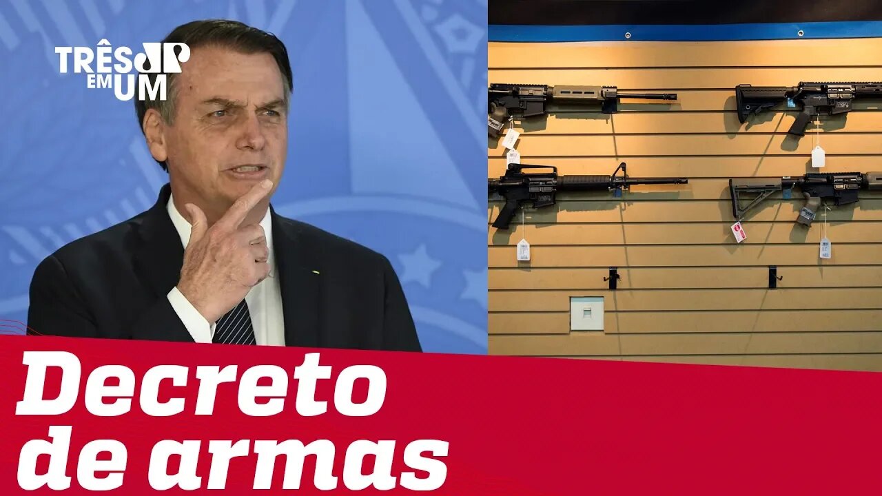 Bolsonaro veta comércio de fuzis a civis