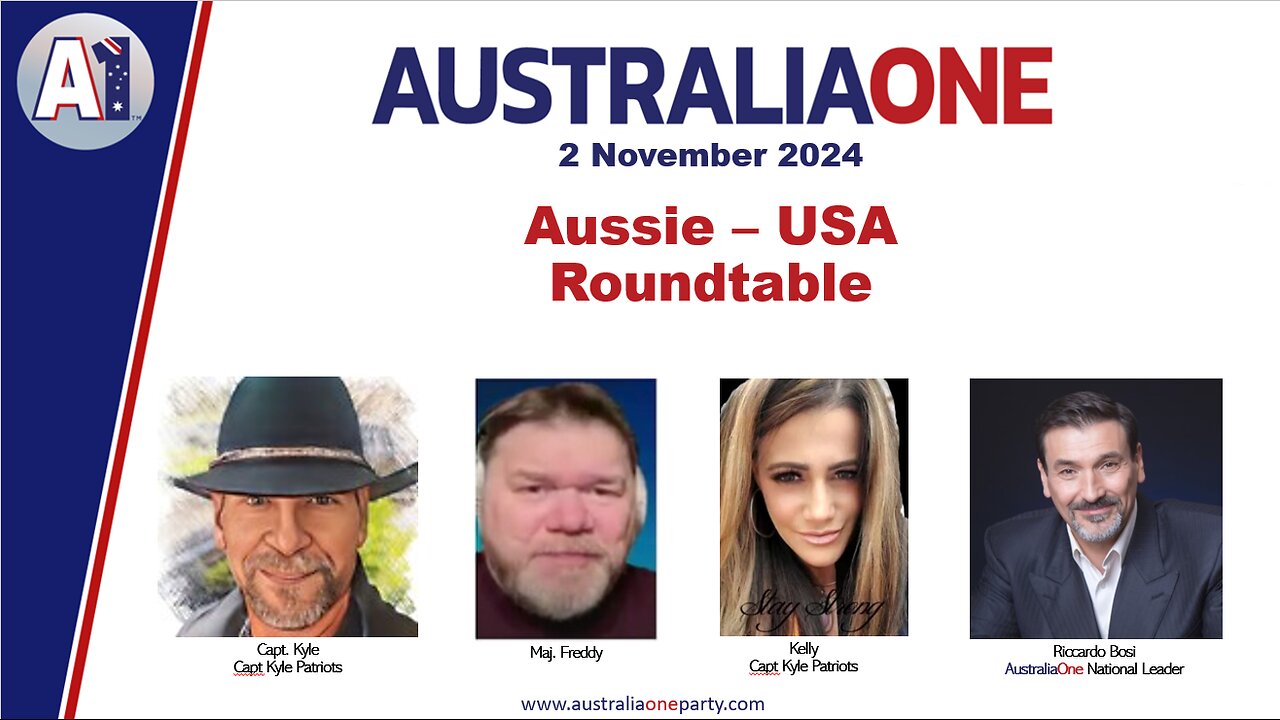 AustraliaOne Party - Aussie-USA Roundtable (2 November 2024)