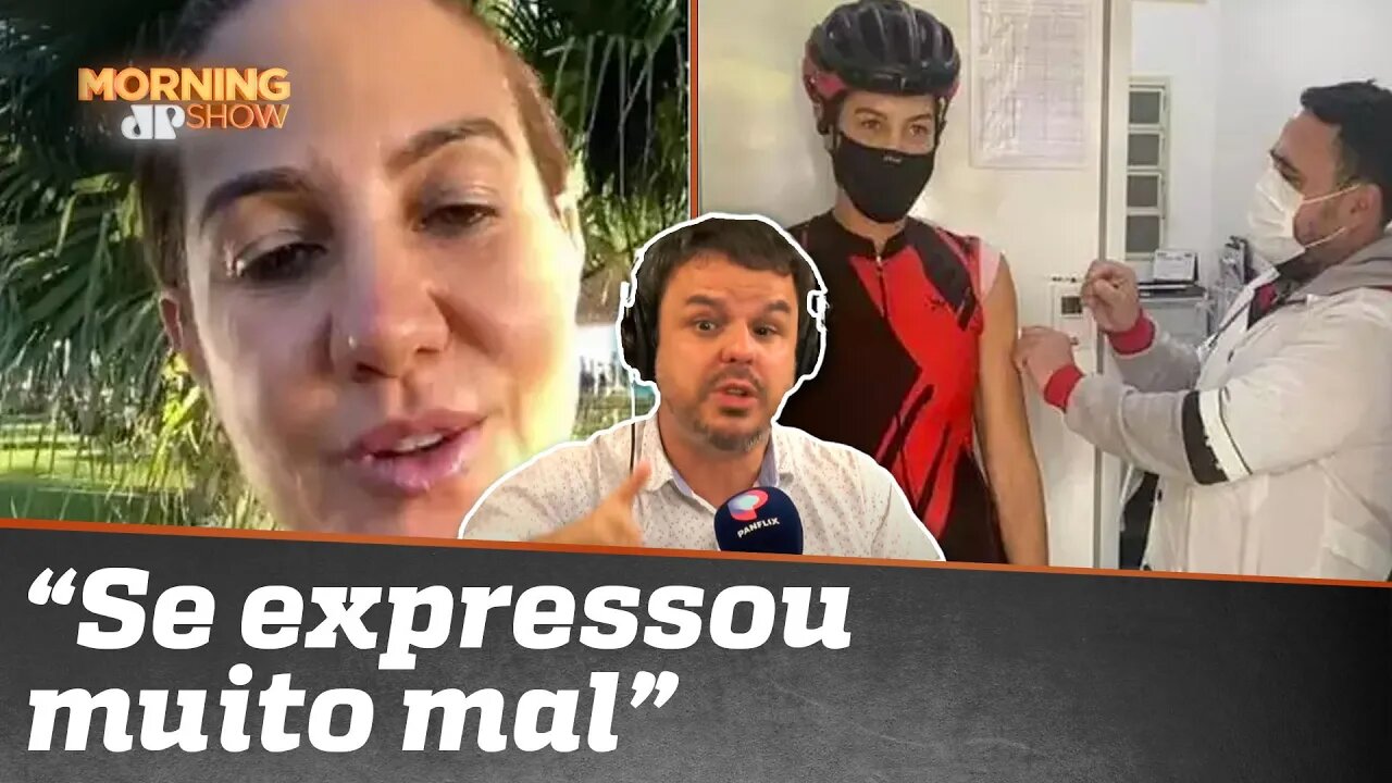 Fernanda Venturini é ou não contra a vacina?