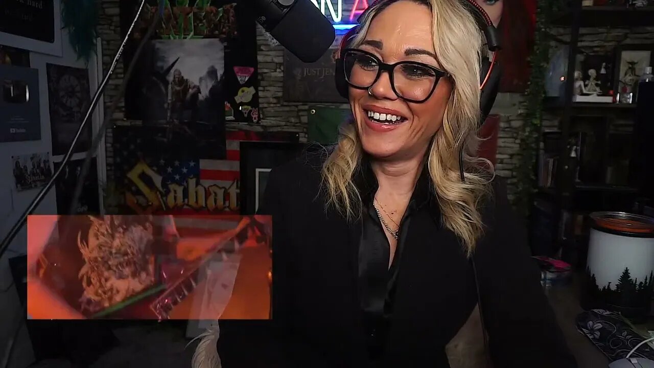 Live Reaction Videos and Chatting with Just Jen