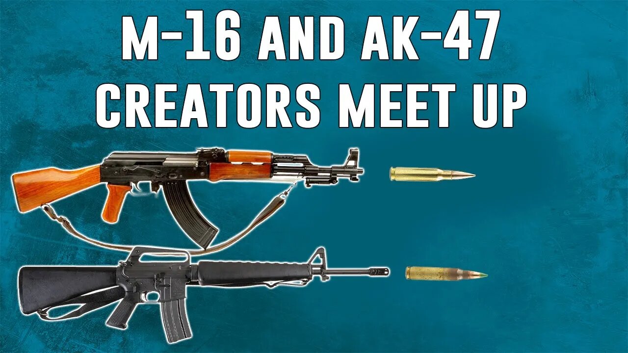 That Time the Creator of the M16 and AK-47 Met Each Other