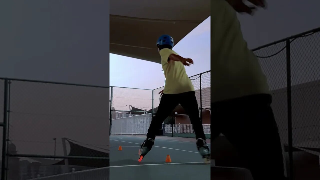 Footwork Slalom - @skateweaver #skating #youtube #viral