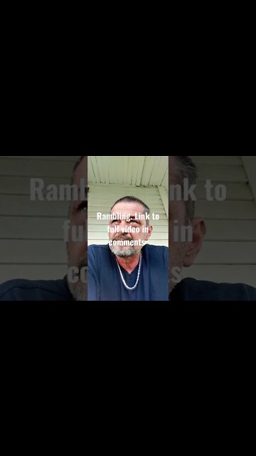 "Rambling " Does this hit close to home?