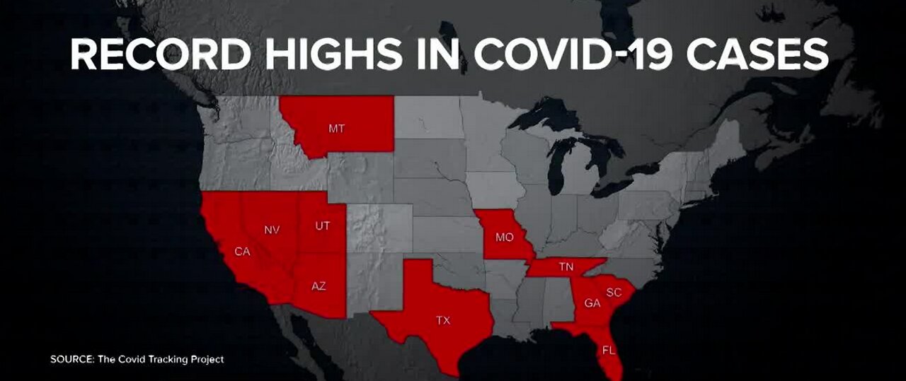 Largest single-day increase in COVID-19 cases