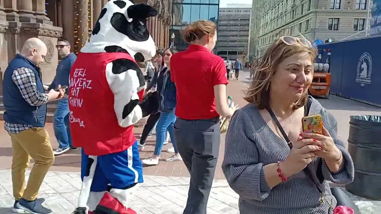 Chick-fil-A's mascot Cow