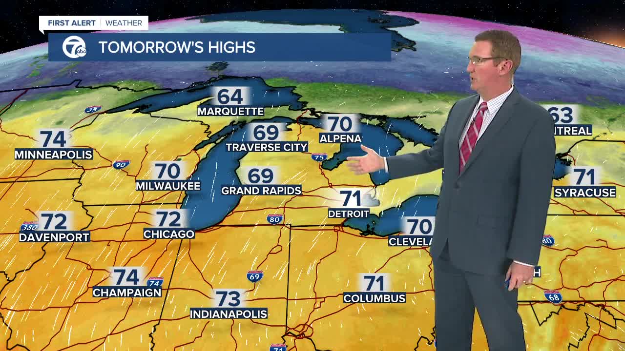 Record warm weekend