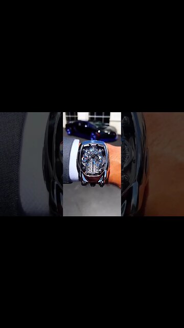 The sparkling white gold Jacobandco Bugatti Chiron is a perfect example of watchmaking beauty...