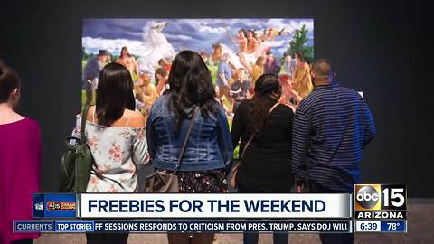 Weekend freebies: ice cream, museum entry and more