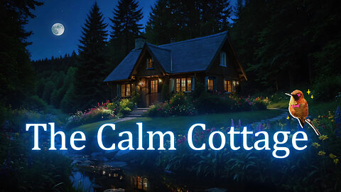 Escape Overthinking Deep Calming Music with Water & Bird Sounds for Stress Relief