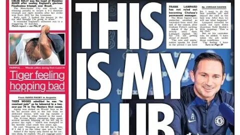 Frank Lampard on returning to Chelsea as caretaker manager. 💙