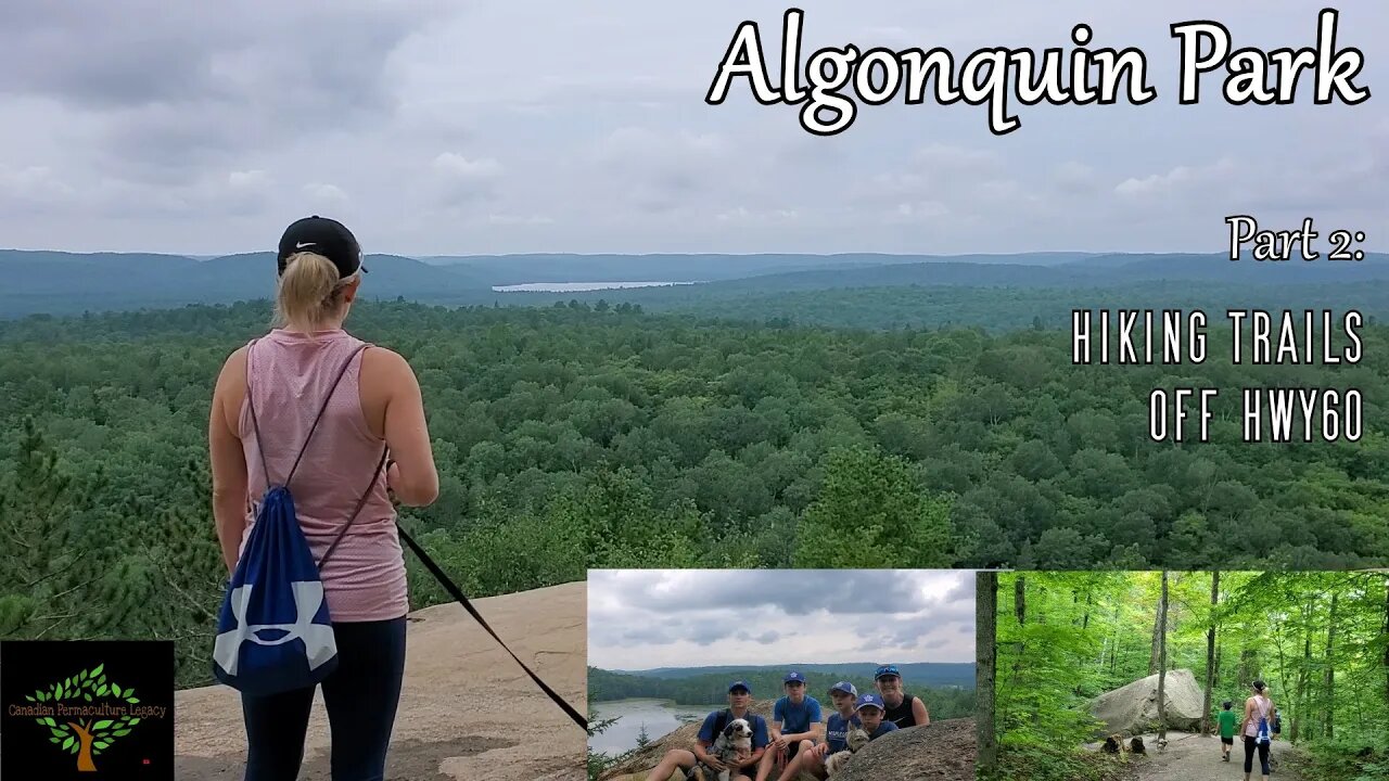 Camping and Hiking in Algonquin provincial park - Part 2, the exterior.