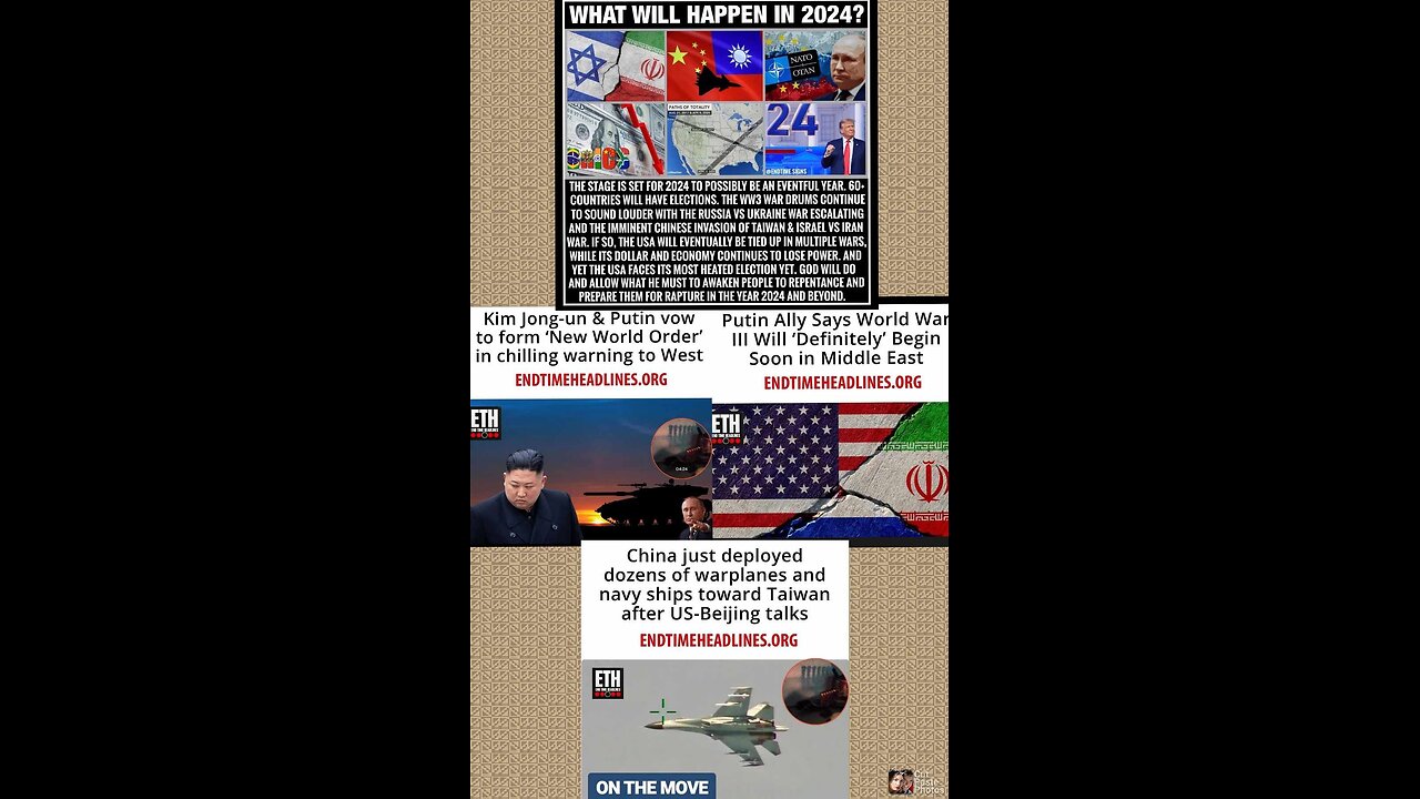 3/4 CurrentNews/Prophecy:WW3RumorsOfWars