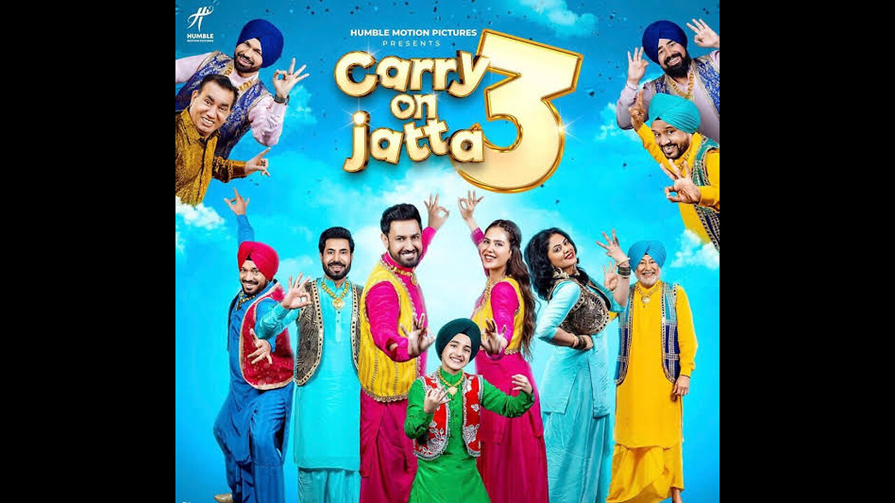 Carry on Jatta 3 Punjabi movie HDl Gippy Grewal Sonam Bajwa New Punjabi movie