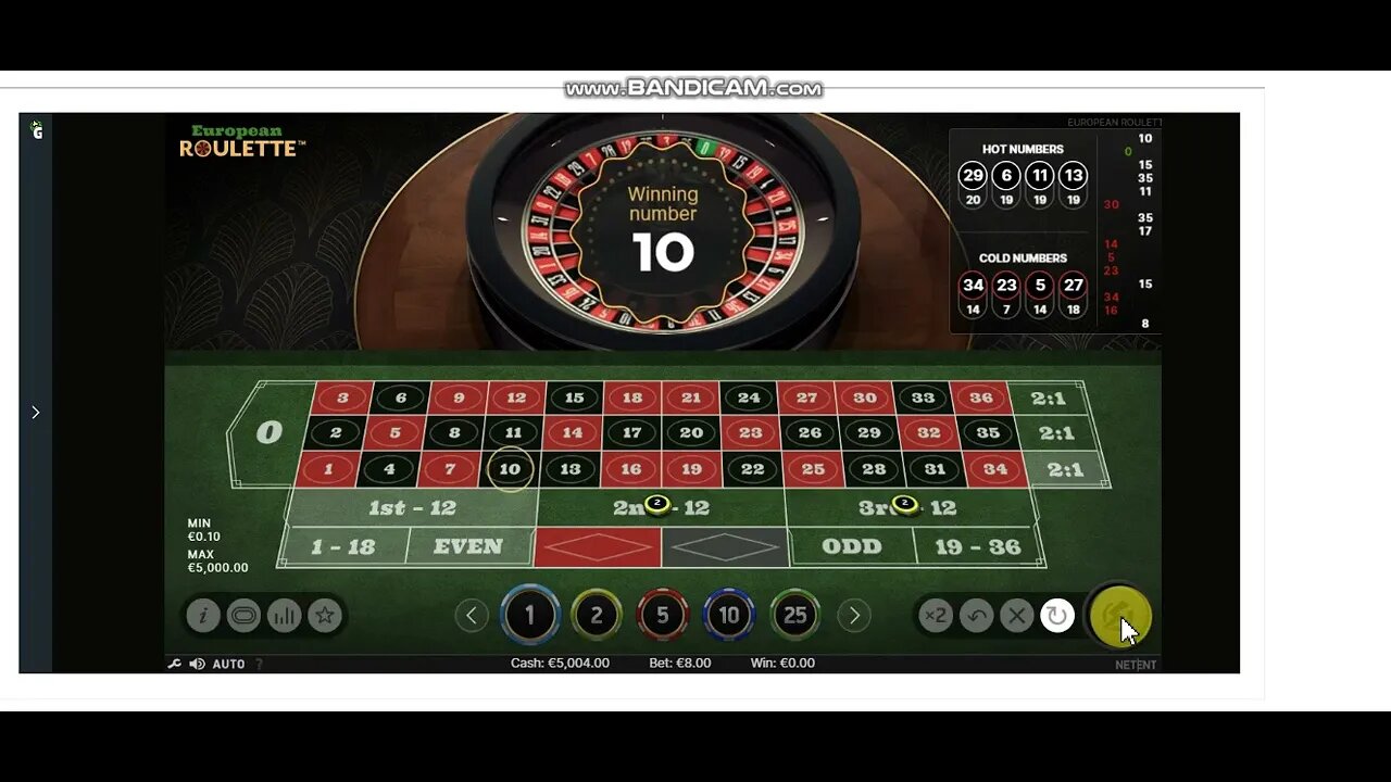 How to bet on dozens the best way on roulette - Destroying dozens like i own them !!