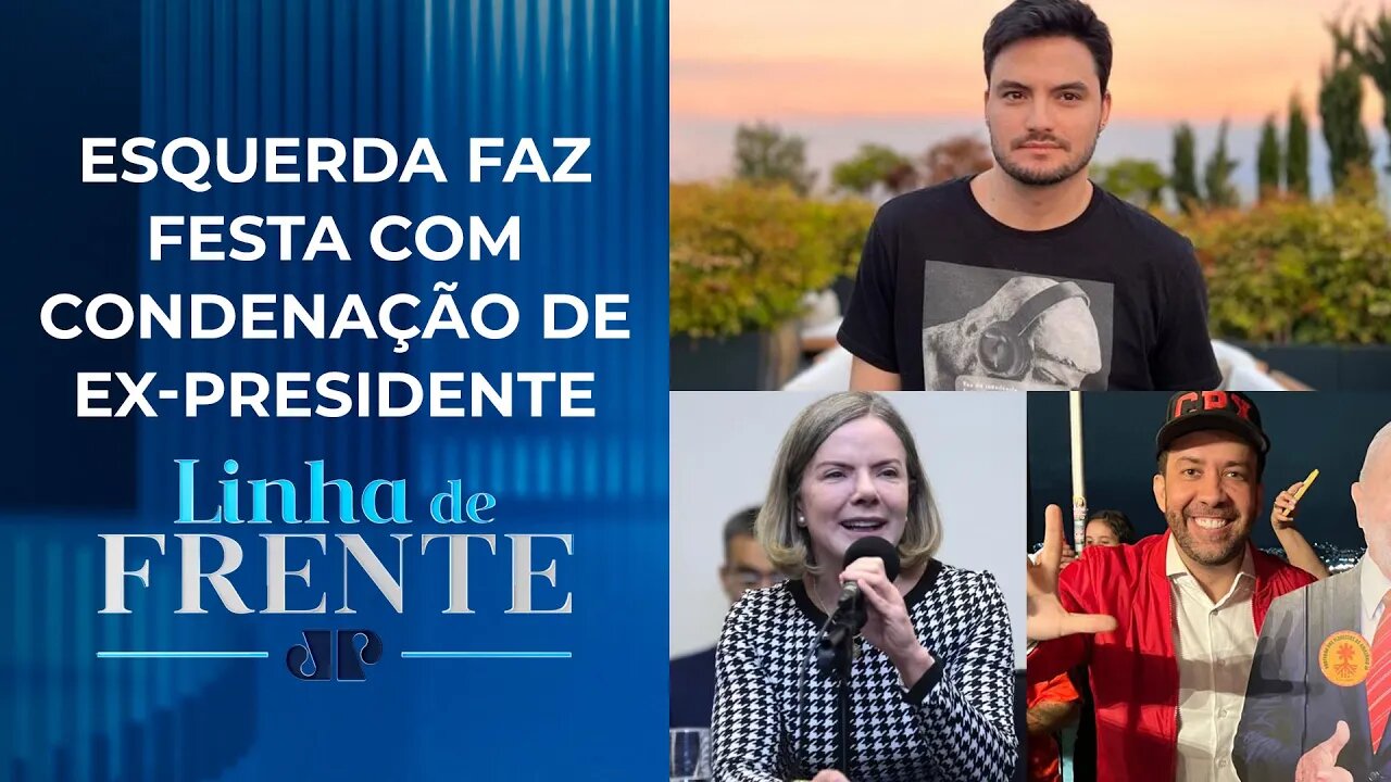 Felipe Neto, Gleisi e Janones comemoram inelegibilidade de Bolsonaro | LINHA DE FRENTE