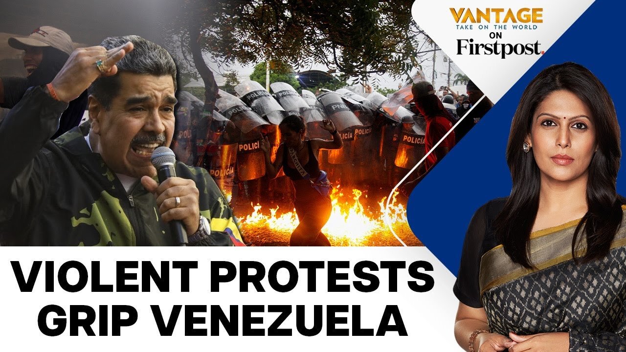 Maduro Blames Ultra-right, America for Venezuela Violence | Vantage with Palki Sharma|News Empire ✅