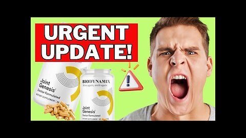 JOINT GENESIS REVIEWS - JOINT GENESIS ❌ BIODYNAMIX ❌ JOINT GENESIS REVIEW - JOINT GENESIS