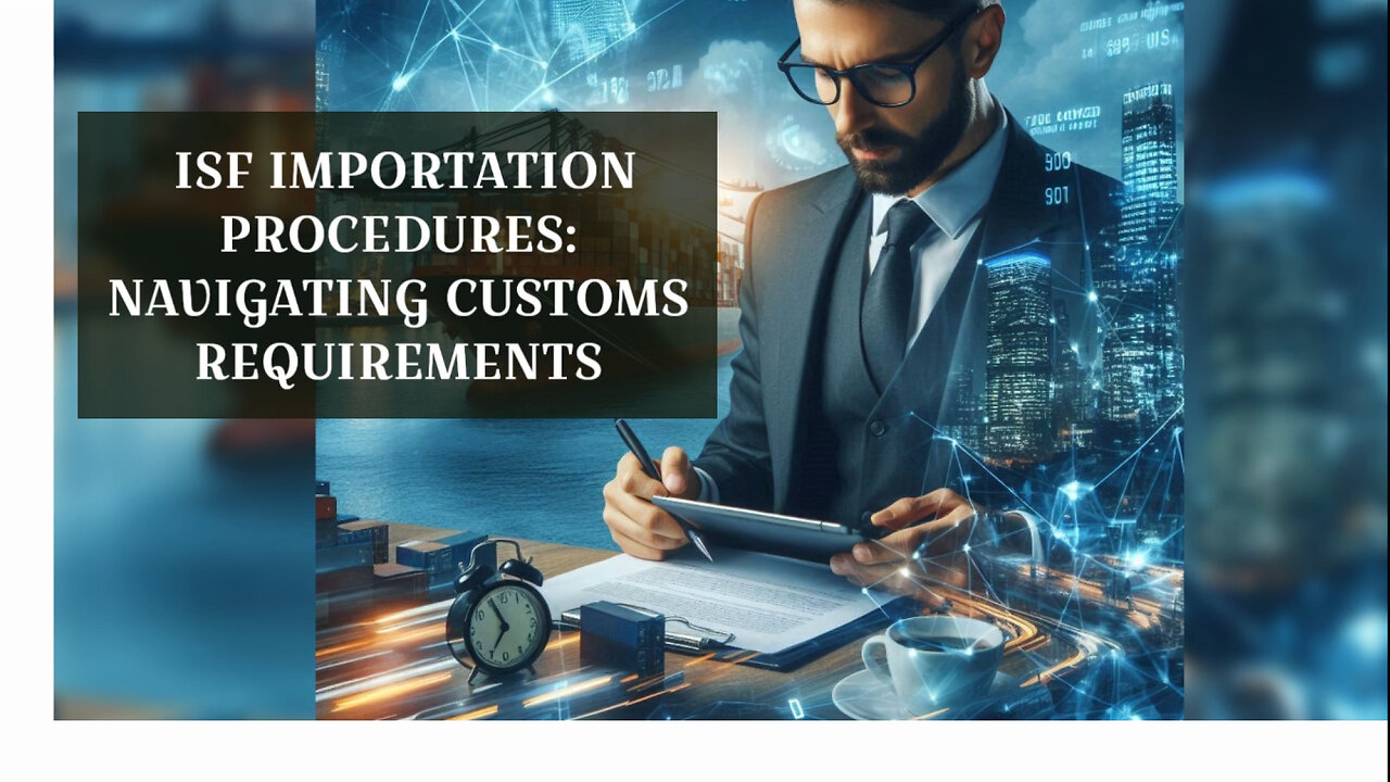 The Ins and Outs of Importation: ISF Procedures and Requirements Explained