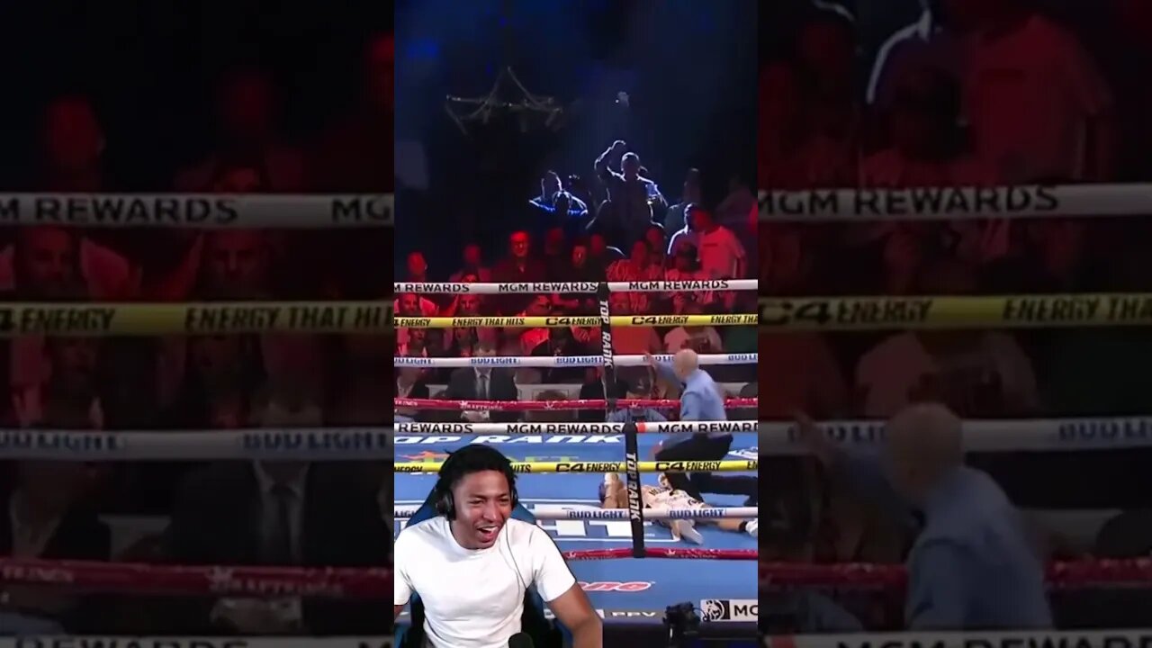 That DEVASTATING KNOCKOUT had me lost for words😂😂… #boxing #shorts