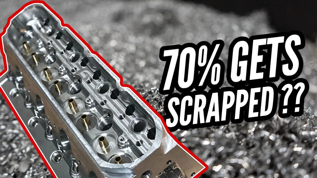 How Much BILLET Does it Take to Make a 3500HP+ SML Head ?