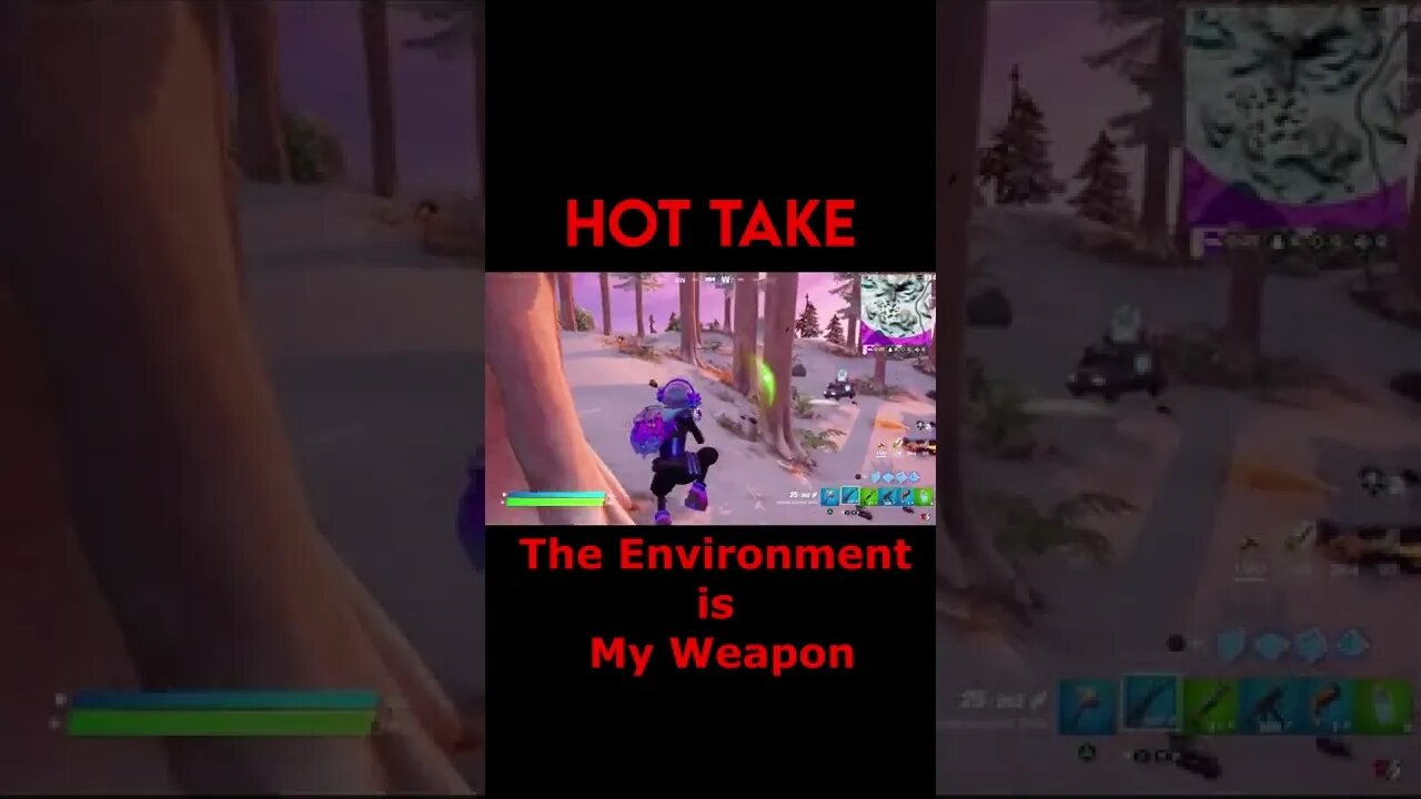 Fortnite: Hot Take - The Environment is My Weapon #Shorts
