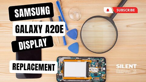 Samsung Galaxy A20e | Screen repair | Display replacement | Repair video