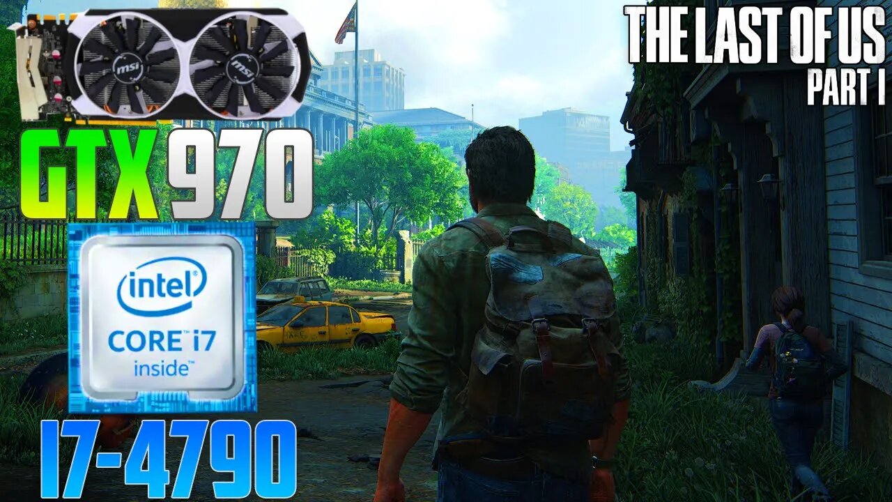 The Last of Us Part 1 : GTX 970 + I7-4790 | 1080p | Medium & Low | FSR